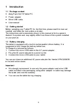 Preview for 6 page of Hamlet ZELIG PAD 412LTE User Manual