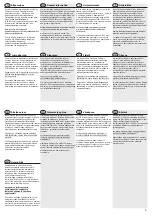 Preview for 2 page of Hamma Misceo 3 Operating	 Instruction