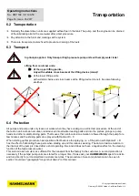 Предварительный просмотр 22 страницы HAMMELMANN B7.02502.0210 Operating Instructions Manual