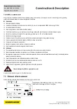 Предварительный просмотр 30 страницы HAMMELMANN B7.02502.0210 Operating Instructions Manual