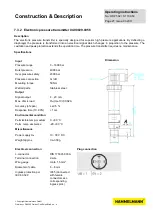 Предварительный просмотр 33 страницы HAMMELMANN B7.02502.0210 Operating Instructions Manual