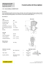 Предварительный просмотр 34 страницы HAMMELMANN B7.02502.0210 Operating Instructions Manual