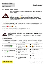 Предварительный просмотр 52 страницы HAMMELMANN B7.02502.0210 Operating Instructions Manual