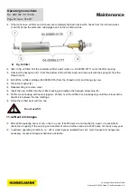 Предварительный просмотр 58 страницы HAMMELMANN B7.02502.0210 Operating Instructions Manual