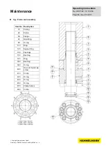 Предварительный просмотр 69 страницы HAMMELMANN B7.02502.0210 Operating Instructions Manual