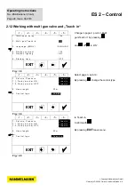 Preview for 110 page of HAMMELMANN HDP 502 / S 1100-50 Operating Instructions Manual