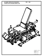 Hammer Strength C04 Parts List preview