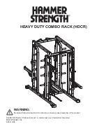 Hammer Strength HDCR Manual preview