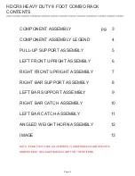 Preview for 2 page of Hammer Strength HDCR8 Parts List