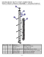 Preview for 7 page of Hammer Strength HDCR8 Parts List