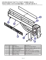 Preview for 10 page of Hammer Strength HDCR8 Parts List