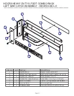 Preview for 11 page of Hammer Strength HDCR8 Parts List