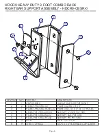 Предварительный просмотр 8 страницы Hammer Strength HDCR9 Parts List