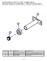 Предварительный просмотр 12 страницы Hammer Strength HDCR9 Parts List