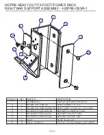 Preview for 8 page of Hammer Strength HDPR8 Parts List