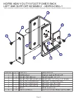 Preview for 9 page of Hammer Strength HDPR8 Parts List