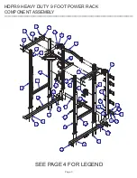 Предварительный просмотр 3 страницы Hammer Strength HDPR9 Parts List