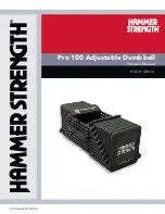 Hammer Strength HS-DB-12XX-01 Owner'S Manual предпросмотр