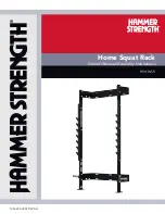 Hammer Strength HSH-WSR Owner'S Manual & Assembly Instructions предпросмотр