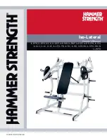 Предварительный просмотр 1 страницы Hammer Strength Iso-Lateral IL-BPH Owner'S Manual