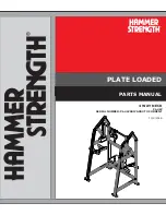 Предварительный просмотр 1 страницы Hammer Strength Plate-Loaded PL-4W Assembly Manual