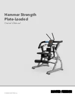 Hammer Strength Plate-Loaded PL-4W Owner'S Manual предпросмотр