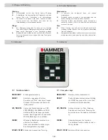 Preview for 11 page of Hammer 4851 Manual