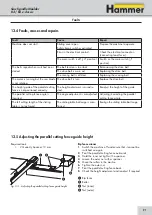 Предварительный просмотр 91 страницы Hammer B3 e-classic User Manual