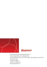 Preview for 26 page of Hammer Cassy Series Manual