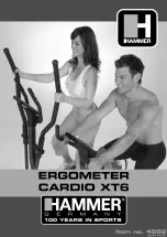 Hammer Ergometer Cardio XT6 Manual предпросмотр