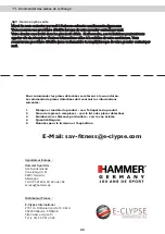 Preview for 29 page of Hammer Ergometer COMFORT XTR Manual