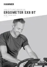 Hammer ERGOMETER SX8 BT Manual preview