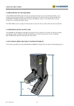 Preview for 16 page of Hammer FP Series Operating And Maintenance Manual