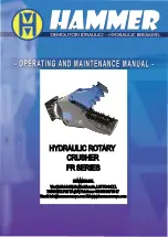 Hammer FR 15 Operation And Maintenance Manual preview