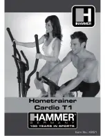 Hammer HOMETRAINER CARDIO T1 Manual предпросмотр