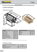 Предварительный просмотр 14 страницы Hammer HS 950 User Manual