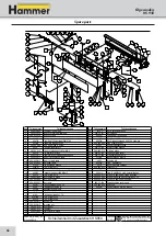 Предварительный просмотр 56 страницы Hammer HS 950 User Manual