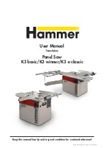 Hammer K3 e-classic User Manual preview