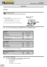 Preview for 18 page of Hammer K3 winner User Manual