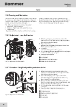 Preview for 44 page of Hammer N2-35 User Manual