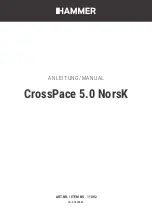 Hammer NorsK CrossPace 5.0 Manual preview