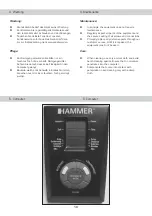 Preview for 11 page of Hammer Power Cobra Manual