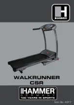 Hammer WALKRUNNER CSR Manual preview