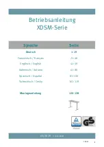 Предварительный просмотр 1 страницы Hammerbacher VXDSM Operating Instructions Manual