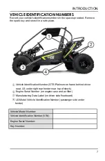 Preview for 7 page of Hammerhead Off-Road GTS 150 Manual