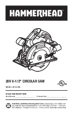 Hammerhead HCCS200 Manual preview