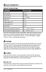 Preview for 3 page of Hammerhead HCCS200 Manual