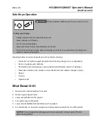 Preview for 67 page of Hammerhead HG2200 Operator'S Manual