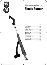 HammerSmith Bionic Burner Instructions For Use Manual preview