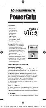 HammerSmith PowerGrip Manual preview